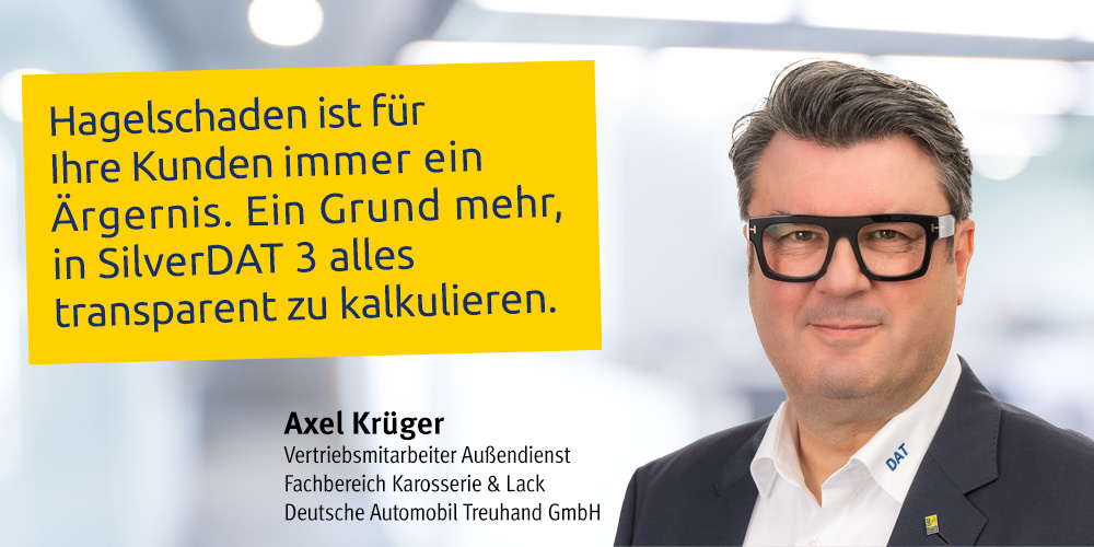 Axel Krüger, Vertriebsmitarbeiter im Außendienst der DAT