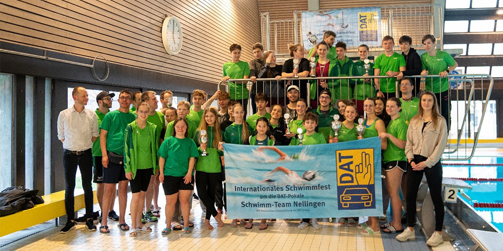 Teilnehmende des DAT Schwimmpokals